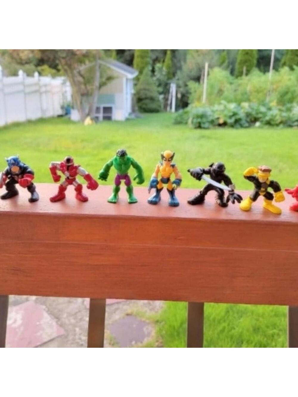 Marvel Heroes Hasbro Playskool Action Figure Toy Lot